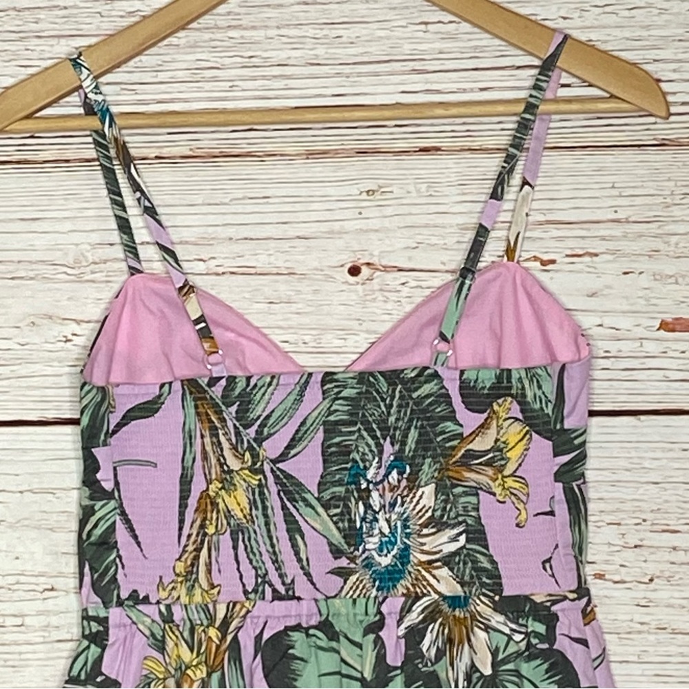 J Crew Factory Floral Print Poplin Cami Dress Sz XS - Picture 6 of 16